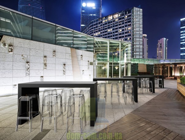 Барный табурет из поликарбоната Fox JMS Siesta 037