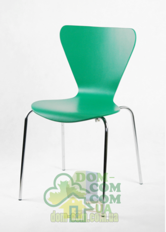 Стул из гнутой фанеры Delta Ivo Green