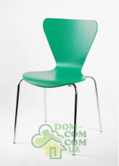 Стул из гнутой фанеры Delta Ivo Green