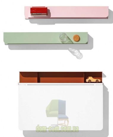 Откидной столик с функциональной полкой Connubia Quadro CB08