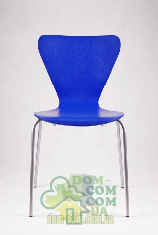 Стул из гнутой фанеры Delta Ivo Blue