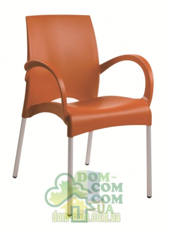 Стул с подлокотниками Papatya Vital-K