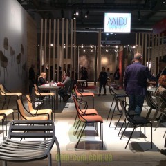 Стильное металлическое кресло  Midj Ola