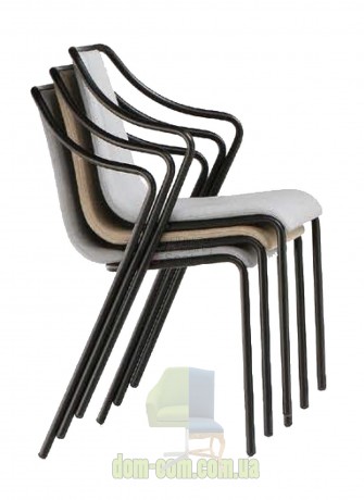 Стильное металлическое кресло  Midj Ola