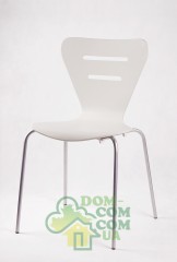 Стул из гнутой фанеры Delta Doris белый