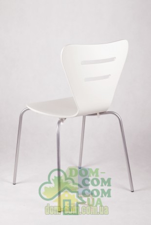 Стул из гнутой фанеры Delta Doris белый