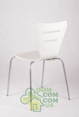Стул из гнутой фанеры Delta Doris белый