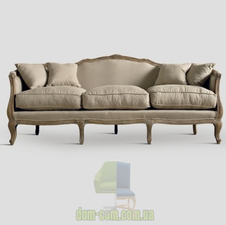 Диван в стиле прованс Dialma Brown DB001254