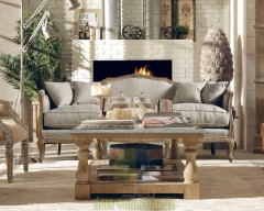 Диван в стиле прованс Dialma Brown DB001254