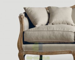 Диван в стиле прованс Dialma Brown DB001254