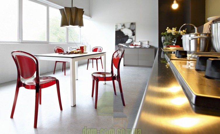 Прозрачный венский стул Calligaris Parisienne CS/1263