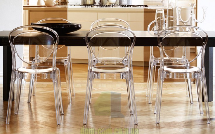 Прозрачный венский стул Calligaris Parisienne CS/1263