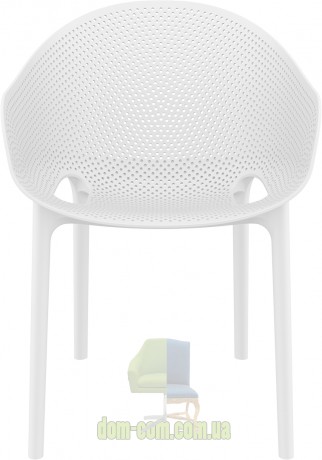 Штабелируемое кресло Sky Pro 151 Siesta белый
