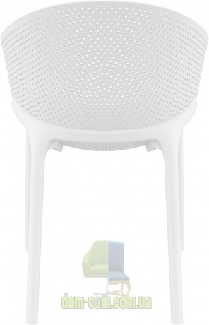 Штабелируемое кресло Sky Pro 151 Siesta белый
