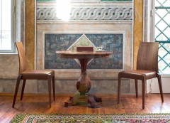 Стул с деревянной спинкой Cizeta Sendy 152  SE