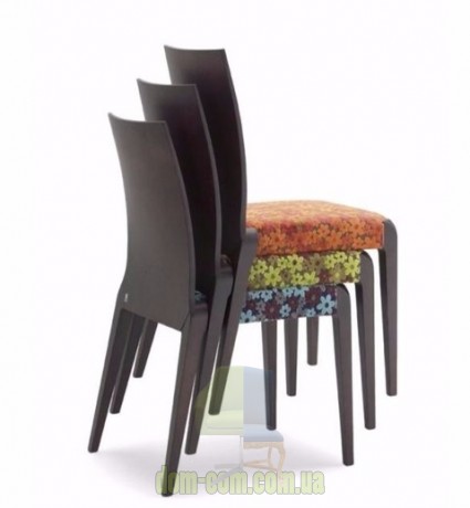 Стул с деревянной спинкой Cizeta Sendy 152  SE