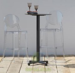 Опора для барного стола SCAB Cross 5095