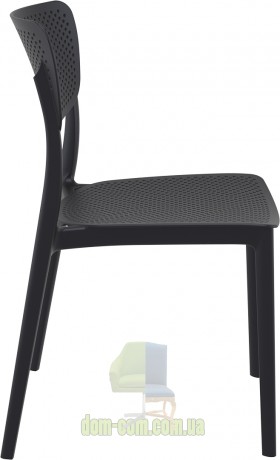 Сетчатый стул для улицы Lucy  Siesta 129 черный