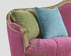 Диван в цвете фуксии Dialma Brown DB005284