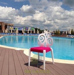 Стул с деревянной ажурной спинкой Cizeta Sendy 152 R SE