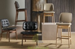 Барный стул с утяжками Chloe JMS M934WUU CR