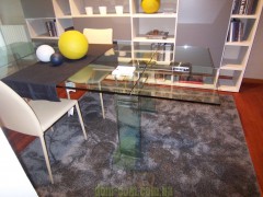 Pаскладной стеклянный стол Cattelan Italia Azimut