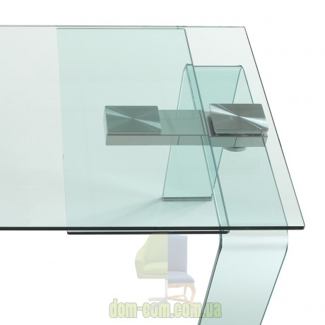 Pаскладной стеклянный стол Cattelan Italia Azimut