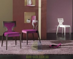 Стул с деревянной рельефной спинкой Cizeta Sendy 152  1SE  2SE 