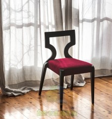 Стул с деревянной рельефной спинкой Cizeta Sendy 152  1SE  2SE 