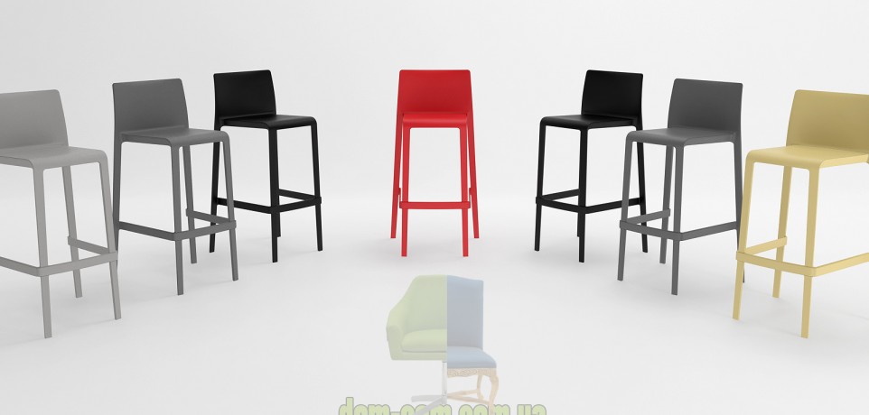 Штабелируемый барный стул Pedrali Volt 677 678