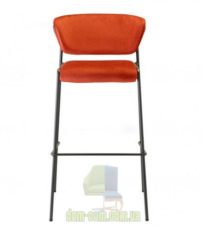 Барный стул на тонком металлическом каркасе SCAB Lisa 2855