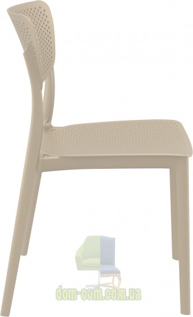 Сетчатый стул для улицы Lucy  Siesta 129 бежевый