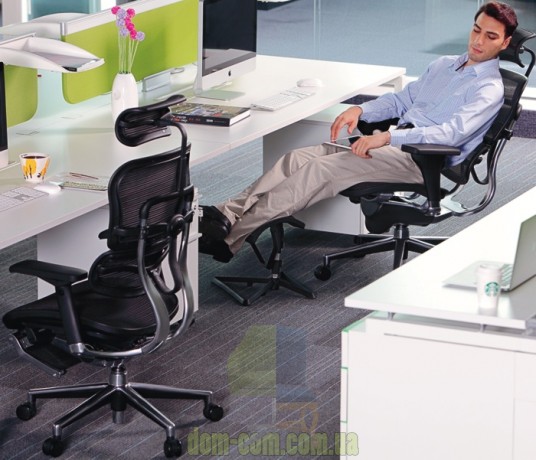 Кресло Comfort Seating Group Ergohuman plus с подставкой для ног