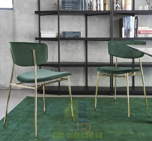 Стул на тонком металлическом каркасе Calligaris Fifties CS/1854
