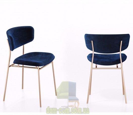 Стул на тонком металлическом каркасе Calligaris Fifties CS/1854