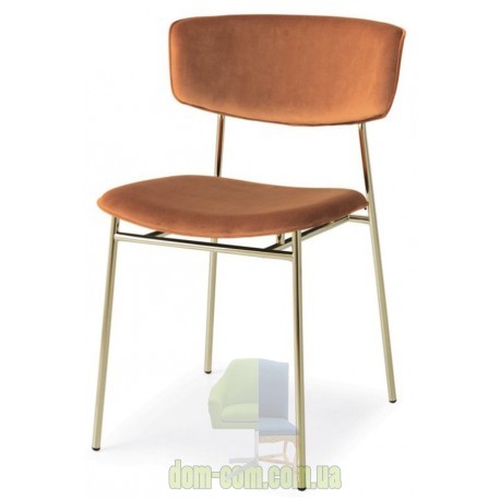Стул на тонком металлическом каркасе Calligaris Fifties CS/1854