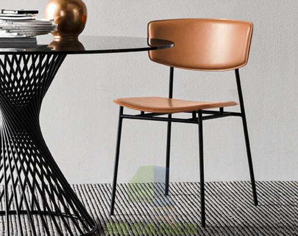Стул на тонком металлическом каркасе Calligaris Fifties CS/1854
