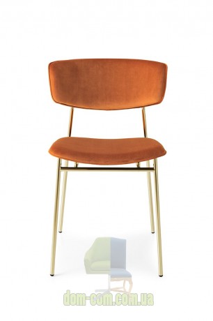 Стул на тонком металлическом каркасе Calligaris Fifties CS/1854