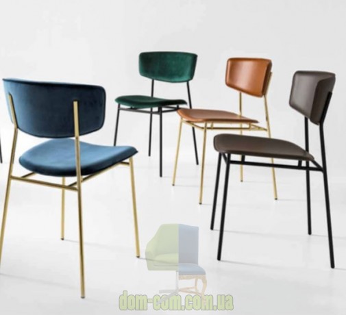 Стул на тонком металлическом каркасе Calligaris Fifties CS/1854