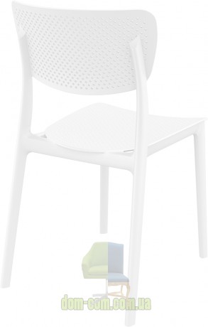Сетчатый стул для улицы Lucy  Siesta 129 белый