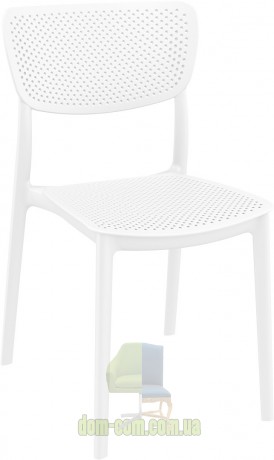 Сетчатый стул для улицы Lucy  Siesta 129 белый