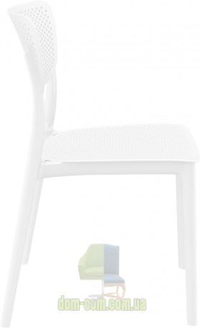 Сетчатый стул для улицы Lucy  Siesta 129 белый