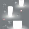 Декоративный светильник Nowodworski Flowerpot 9712