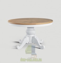 Стол круглый деревянный прованс Dialma Brown DB004855 DB004856