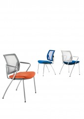 Стул для посетителей Sesta Q-Four XL RETE 