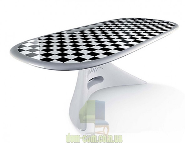 Футуристический стол для руководителя Zero Della Rovere