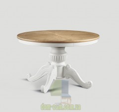Стол раскладной круглый деревянный прованс Dialma Brown DB004849 DB004850 