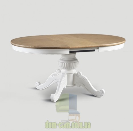 Стол раскладной круглый деревянный прованс Dialma Brown DB004849 DB004850