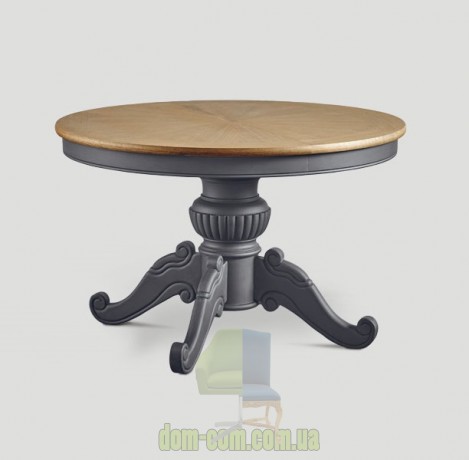 Стол раскладной круглый деревянный прованс Dialma Brown DB004849 DB004850