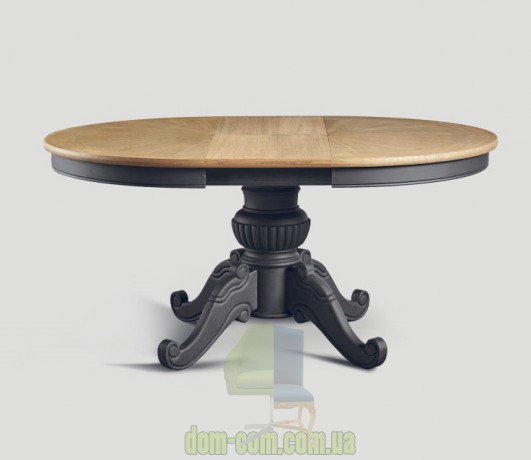 Стол раскладной круглый деревянный прованс Dialma Brown DB004849 DB004850